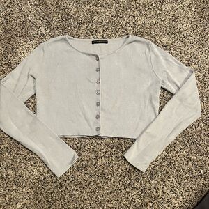 Brandy Melville Athelia baby blue/purple sweater